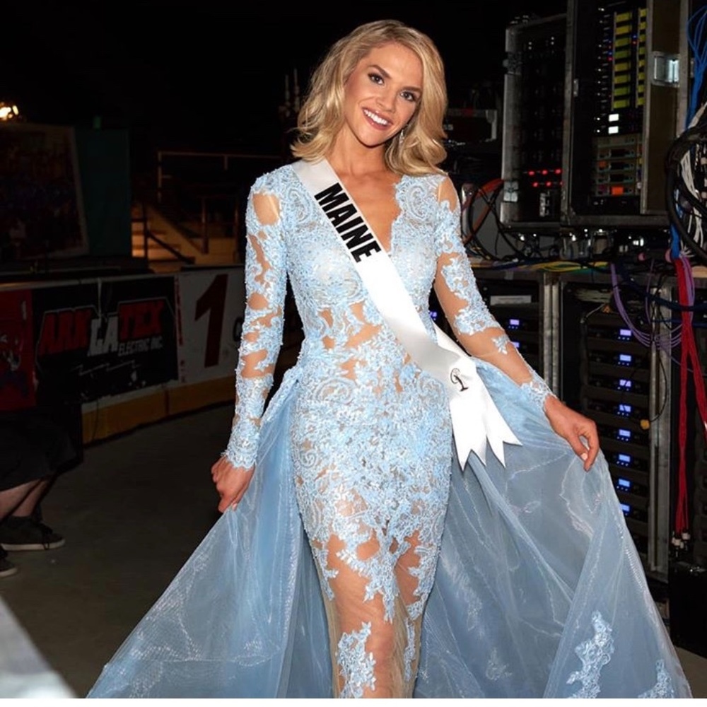 Sherri Hill Blue Gown  # 52026